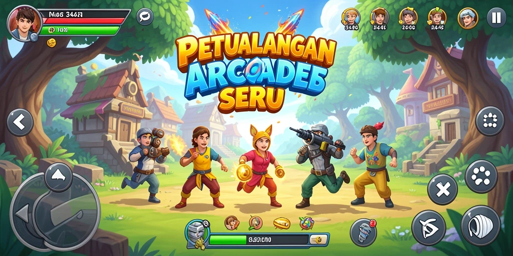 Tampilan menarik dari gameplay <strong>3446</strong> yang memikat.