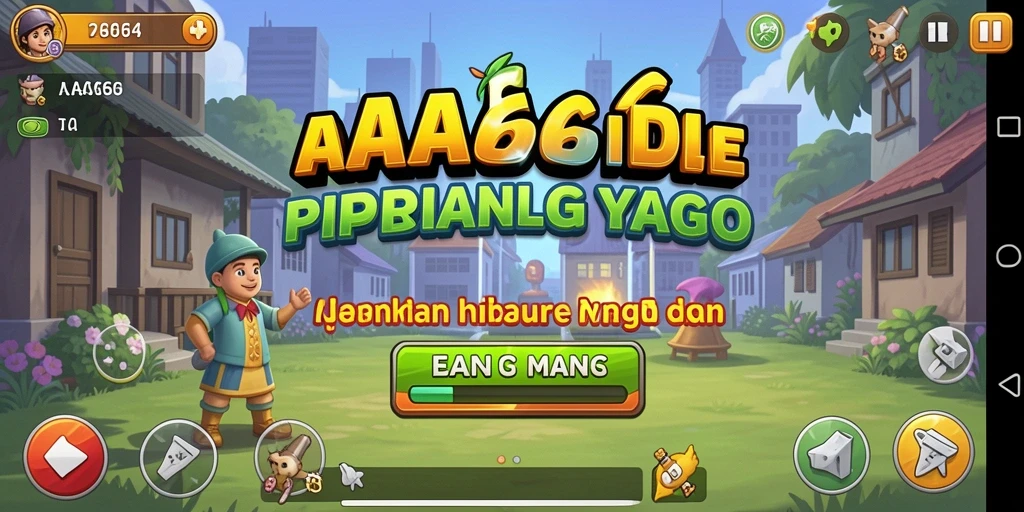 Tampilan gameplay yang menarik dan adiktif dari AA666.