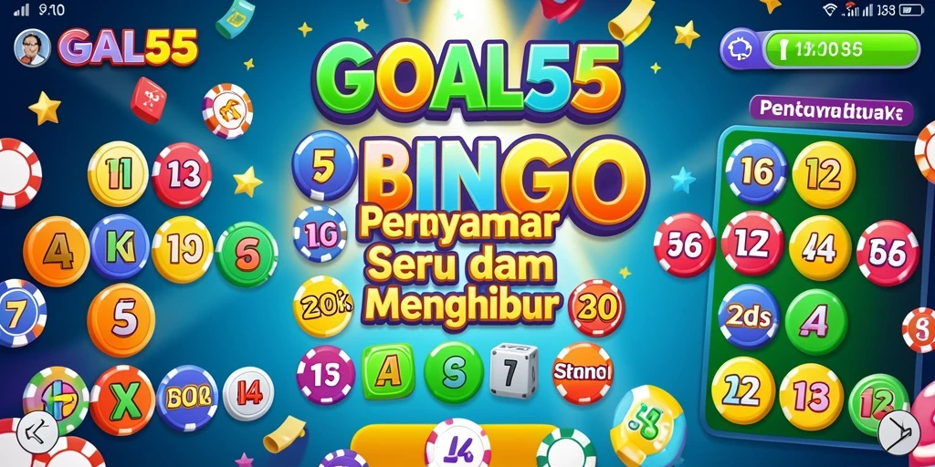 Tampilan gameplay Bingo yang menarik di GOAL55.
