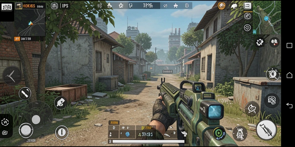 Tampilan gameplay HOKI65 dengan aksi tembak-menembak yang mendebarkan.