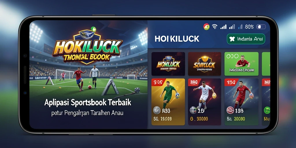 Tampilan gameplay HOKILUCK dengan fitur taruhan olahraga menarik.