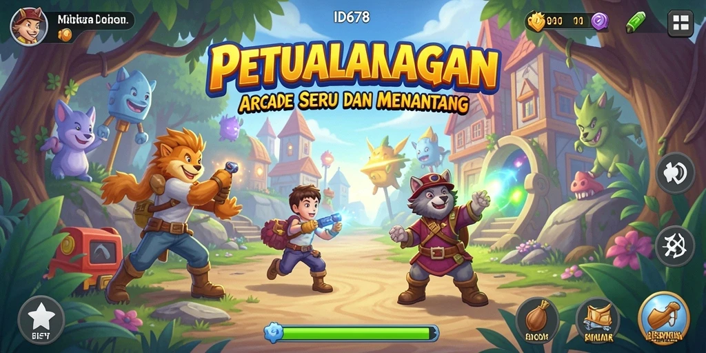 Gameplay seru dari ID678 yang menggugah adrenalin.