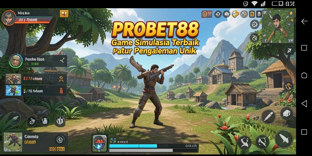 Screenshot menampilkan gameplay realistis dari PROBET88.