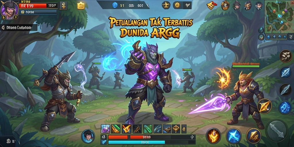 Gameplay menarik dengan pertarungan epik dan eksplorasi mendalam.