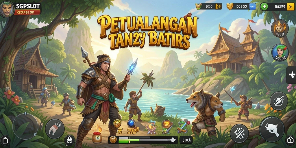 Tampilan gameplay Open World yang mengesankan di SGPSLOT.