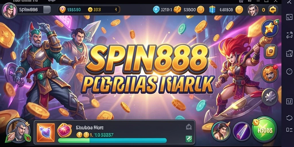 Tampilan gameplay SPIN88 yang seru dan interaktif.