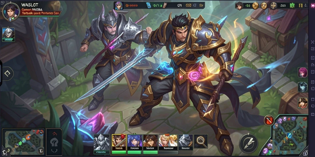 Tangkapan layar gameplay menampilkan aksi seru dalam <strong>WASLOT</strong>.