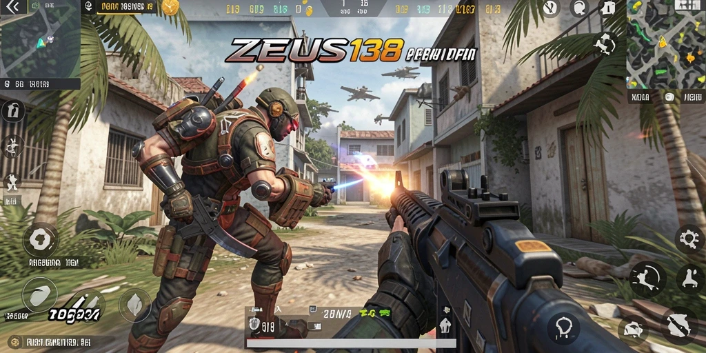 Melihat aksi menegangkan dalam gameplay ZEUS138.